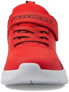 Skechers Boy's Microspec Ii-Zovrix Sneaker, Red/Black, 12 Little Kid | Image 5