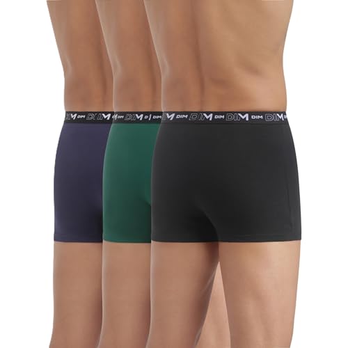 DIM Herren Boxer 3er Pack | Atmungsaktive Stretch-Baumwolle | Optimaler Halt | Ohne Etikett – Ansicht 3