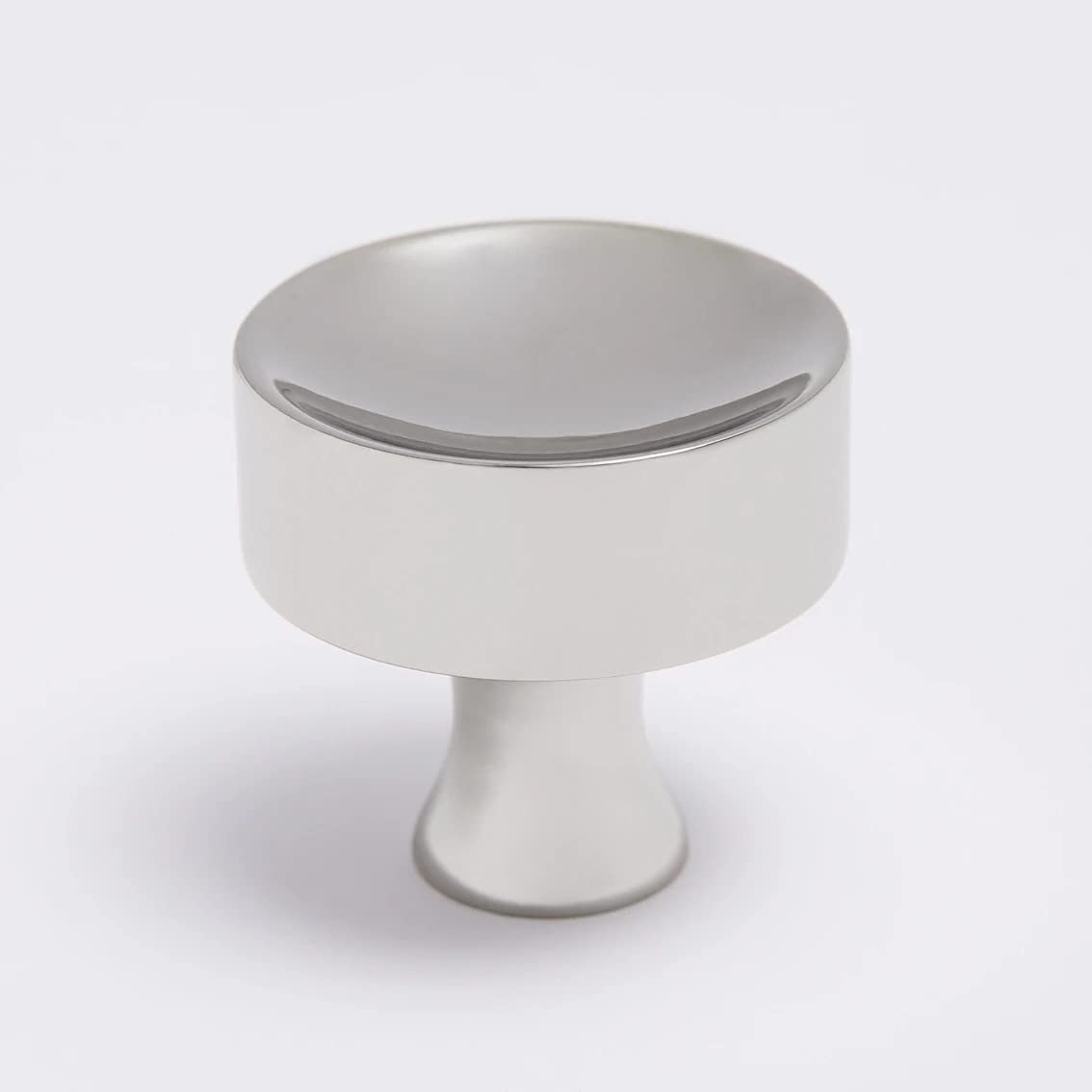 Solid Brass 32mm Salo Knob (Satin Nickel).