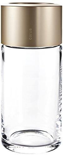 Preisvergleich Produktbild Carus Vase, Metall, Gold