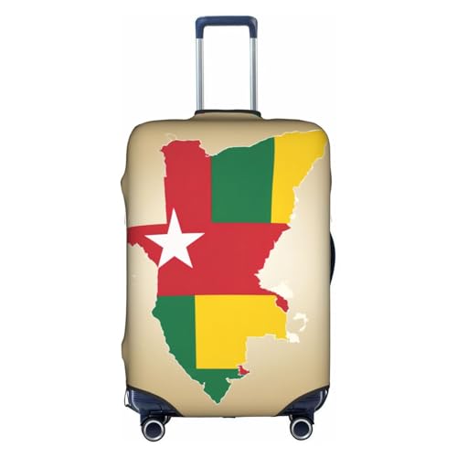 Housse de valise Togo blanche en taille S pour bagage cabine de 45 à 50 cm