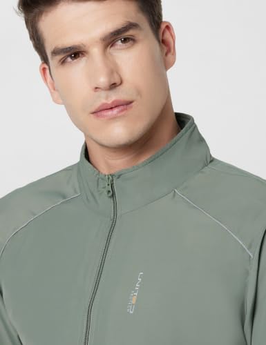 Image of Qube by Fort Collins Men's Windcheater, Lightweight, Windproof Polyester Standard Length Jacket for Year-Round Casual & Daily Use