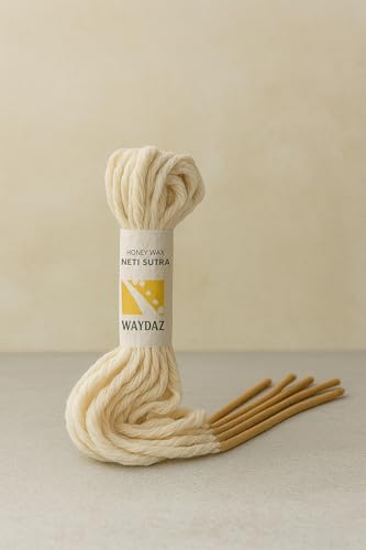 Image of Traditional Sutra Neti Kriya Cotton Thread with Organic Wax for Yoga, 100 Yards (6)