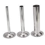Photo Gallery romisbaba 3 pezzi tubi imbuto per salsiccia in acciaio inossidabile per insaccatrice manuale riempimento e resistente per carne macinata compatibile con sacchetti alimentari facile da e Photo Gallery romisbaba 3 pezzi tubi imbuto per salsiccia in acciaio inossidabile per insaccatrice manuale riempimento e resistente per carne macinata compatibile con sacchetti alimentari facile da e