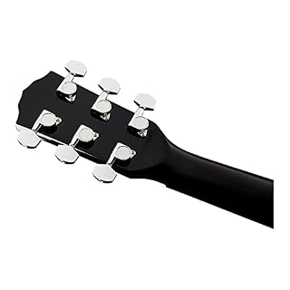 Fender CC-60SCE WN BK Guitare folk - Les Beatles, Paul McCartney, John Lennon, RIngo Starr, George Harrison Fender CC-60SCE WN BK Guitare folk – Image 5