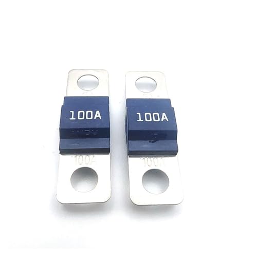 Fusible 100A 80V para solucionar fallos de corriente, pack de 5 piezas tipo horquilla 3