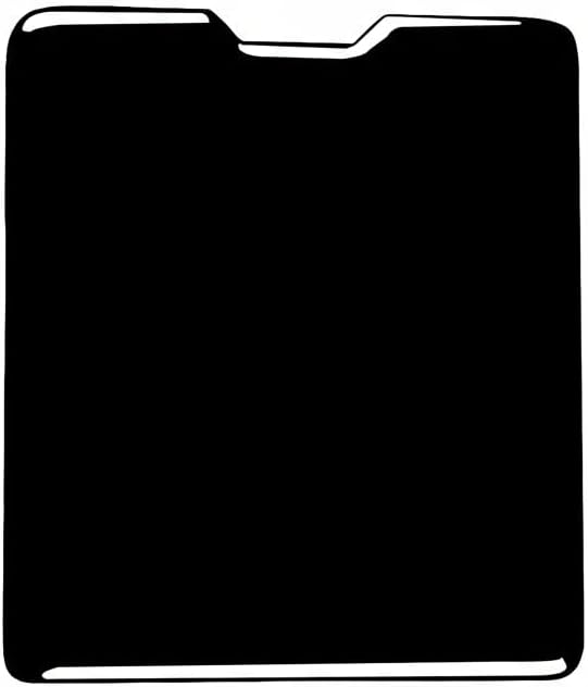 Car Interior Accessories is Decoration Cover Sticker Trim Compatible with Mitsubishi Lancer EVO 2008-2015 (Black Carbon Fiber, Navi System Set (08-15, 3pc))