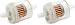 Benzinfilter Kraftstofffilter Maxtuned, Universal Motorrad Benzin Filter, Schnellkraftstofffilter für 6mm Motorrad, Roller, Generator, Motorrad, Rasenmäher, Auto (Packung mit 2)