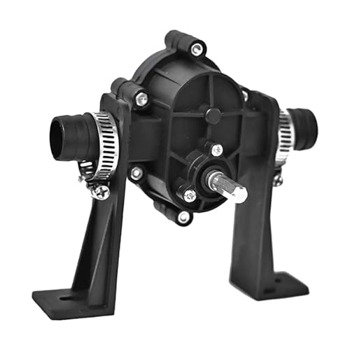Pompe de transfert auto-amorçante pour perceuse avec raccords cannelés - 2