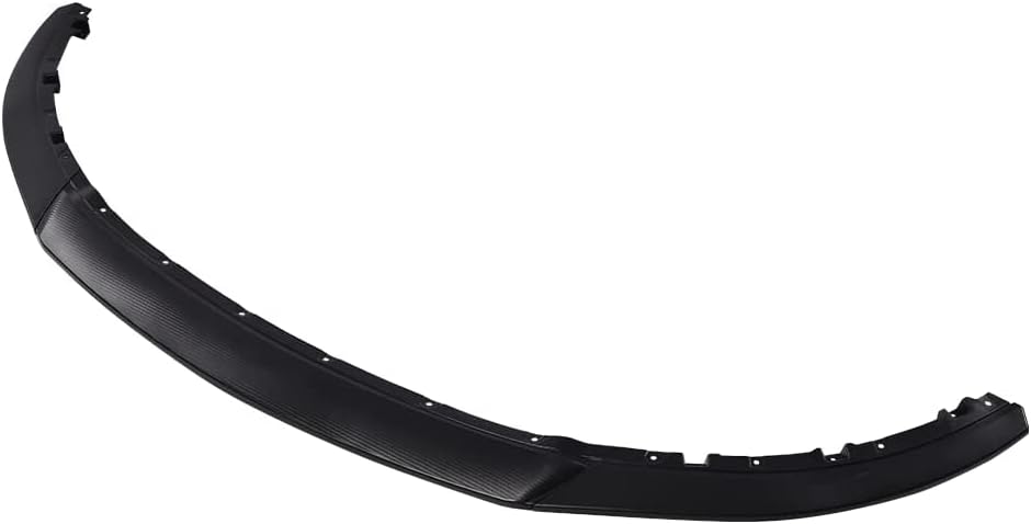 PIT66 Front Bumper Lip Lower Chin Spoiler Wing Body Kit, Compatible with 2013-2014 Ford Mustang V6 V8 USDM (Not Fit Shelby/GT500 Bumper), Carbon Fiber Style
