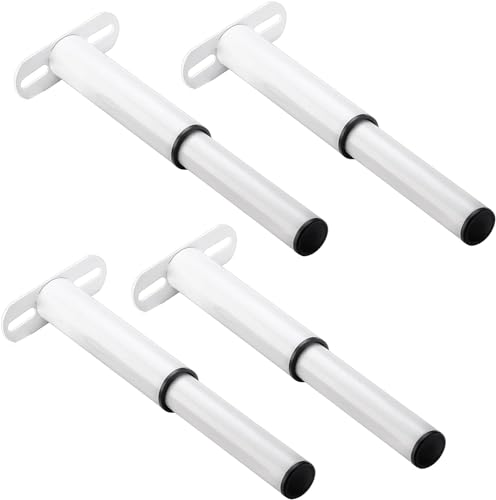 Pieds de lit réglables en métal T pour rehausser et stabiliser vos meubles de salon