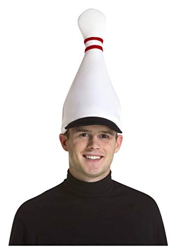 Rasta Imposta Bowling Pin Hat, White, One Size