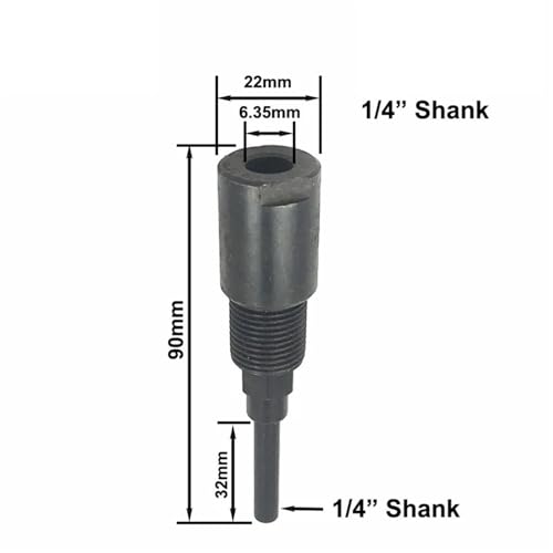 �t���C�X�ՁA 1�� 1/4�C���` 8mm 12mm 1/2�C���` �V�����N�r�b�g�������b�h�R���b�g�����@�����t���C�X�J�b�^�[�؍ޗp(6.35mm Shank)