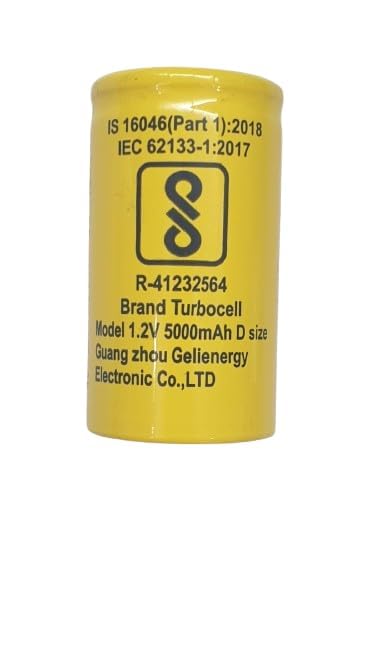 P.Power 1.2V 5000 mah D Cell Ni-Cd Rechargeable Battery for Home Toys Clock (Pack of 2)-image-17