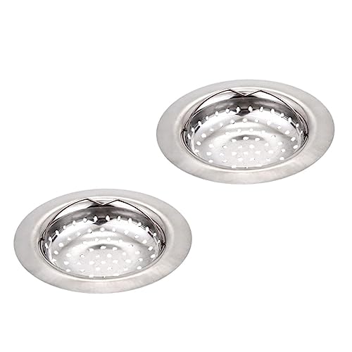 Colador de acero inoxidable para fregadero de cocina
