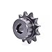 04C Chain Gear 45# Steel 25/30/40Teeth 10~20mm Keyway Bore Industrial Sprocket Wheel 1Pcs(12mm (5x2.3mm),25 Teeth)