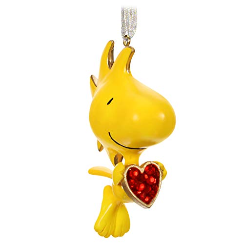 Hallmark Keepsake Christmas Ornament 2019 Year Dated The Peanuts Gang for The Love of Woodstock, Metal