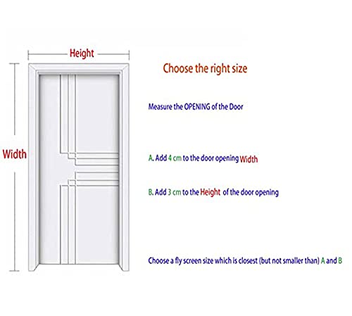 Zanzariera Magnetica in Vetroresina 140 x 240 cm
