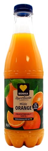 Herzstücke Milde Orange Fruchtsaft, 12er Pack (12 x 1 l) EINWEG