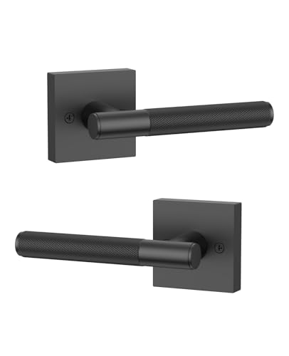 Asidrama 4 Pack Matte Black Dummy Interior Door Handles