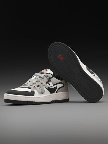 Image of The Souled Store Urban Blaze: Women and Girls Colorblocked Lace Up Low Top Stylish Sneakers with Flexibility & Comfort