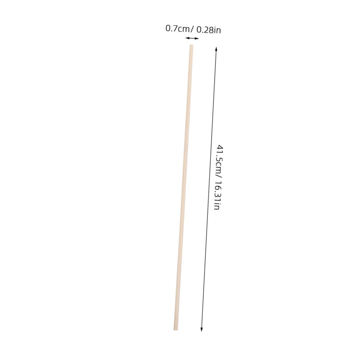 VINTORKY 6Pcs Director Chair Replacement Rods Easy Install Canvas Seat Support for Directors Chairs and Highchairs Sturdy Portable Picnic Chair Parts