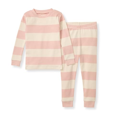 Burt's Bees Baby Girls Organic Cotton Pajamas, Toddler PJ Set, 2-PC by Burt's Bees Baby - Used condition - US$14.63