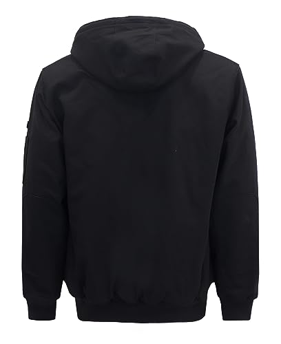 Image of BOCOMAL FR Jacket Insulated Flame Resistant Duck Hooded Coat Outwear CAT4
