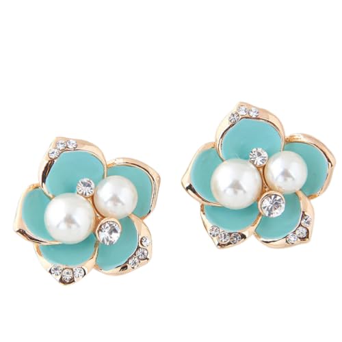 Boucles d'oreilles perles et nacre coréenne, idée cadeau femme