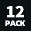 12 Pack Unisex Three Pocket Apron