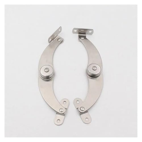 2pcs Stainless Steel Hydraulic Hinge Adjustable Randomly Stop Lift Up Flap Stay Support Hinges Cabinet Door Furniture Hardware(180 Degree) - Image 6