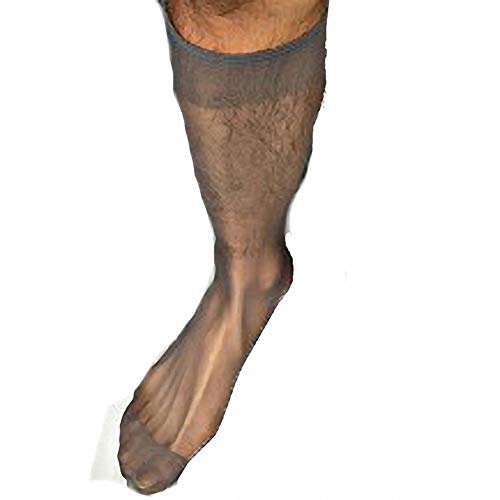 Goobester Men Formal Wear Sheer Suit Men Transparent Thin Business Tube Dress Socks2