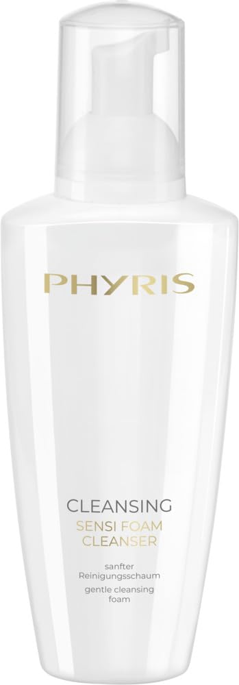 PHYRIS Sensi Foam Cleanser – Sanfter Reinigungsschaum für empfindliche Haut, porentiefe Gesichtsreinigung ohne Austrocknen, ohne Farb- und Duftstoffe, für Gesicht, Hals & Dekolleté