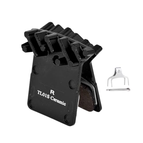 LLHCF Pastilla de freno de resinas resistentes al desgaste para bicicleta de fitness, ciclismo, parte de bicicleta de durabilidad, respaldo de aluminio esencial