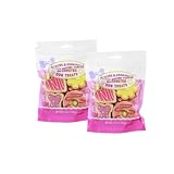 Trader joes Hugs & Cookies Peanut Butter Flavor Decorated Dog Treats 6.76 oz (192g) - Set of 2 -  Tjs