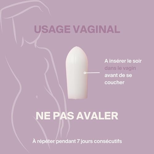 BACTIGYN Ovules Vaginaux - Traitement et Prévention Vaginose Bactérienne, Mycose, Sécheresse et récidives - Restaure la Flore Intime - Démangeaisons et Inconfort - 7 Ovules Sans Hormones – vue 7
