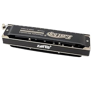Harmonica Couleur harmonica T16-64K 16 trous 64 frettes orgue harpe cuivre Anches C professionnel instruments clés - Les Beatles, Paul McCartney, John Lennon, RIngo Starr, George Harrison Harmonica Couleur harmonica T16-64K 16 trous 64 frettes orgue harpe cuivre Anches C professionnel instruments clés – Image 3