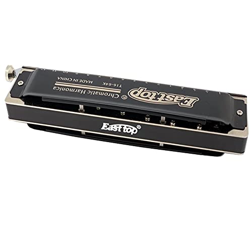 Harmonica Couleur harmonica T16-64K 16 trous 64 frettes orgue harpe cuivre Anches C professionnel instruments clés - Les Beatles, Paul McCartney, John Lennon, RIngo Starr, George Harrison Harmonica Couleur harmonica T16-64K 16 trous 64 frettes orgue harpe cuivre Anches C professionnel instruments clés – Image 4