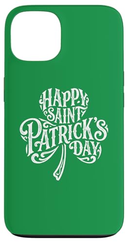 Happy Saint Patrick's Day. ���p�g���b�N�̓� T �O���[�� �X�}�z�P�[�X iPhone 13 �p