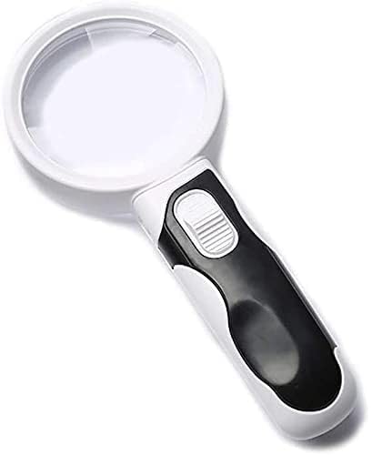 Loupe HD 5X éclairage LED pour lire confortablement vos romans le soir