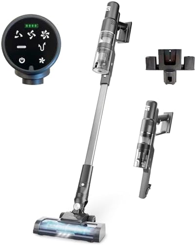 Grunkel aspiradora Escoba sin Cable Motor BLDC de 200w y 22Kpa de...