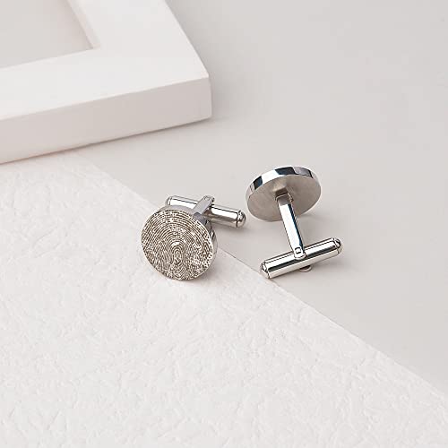 Set personalizado de mancuernas y pin con foto minimalista para hombre miniatura 4