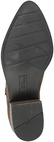 WHITE MOUNTAIN Shoes CARAWAY Women's Boot, BROWN/EPRINT LEATHER, 8 M | Image 5