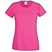 Fruit of the Loom Damen Poloshirt violett fuchsia S