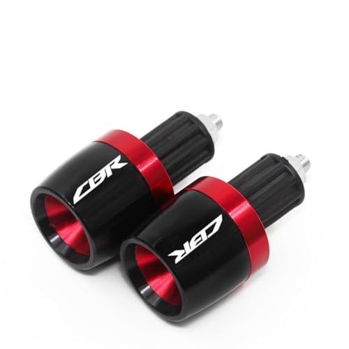DingSyou Embouts de Guidon CNC 7/8 mm, poignées de Guidon de Moto compatibles avec CBR 600 F2, F3, F4, F4i CBR600F CBR 600F 1991-2007