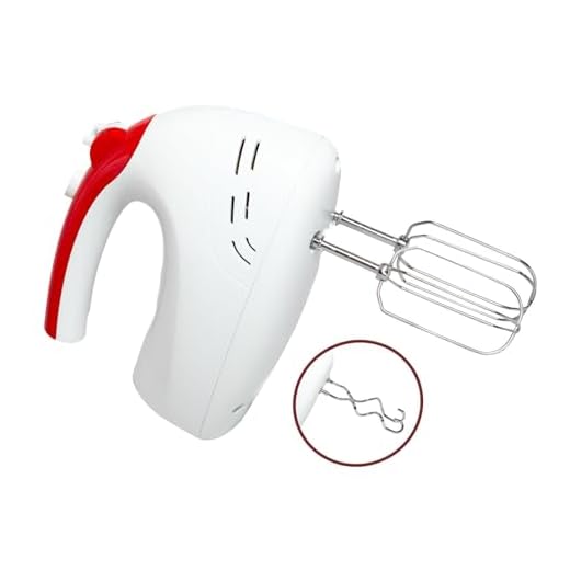 BATIDORA DE VARILLAS AMASADORA DE MANO 5 VELOCIDADES 250W ACCESORIOS INCLUIDOS