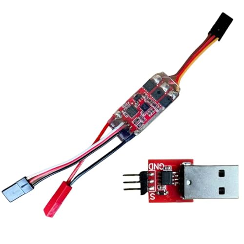 ESC Sin Escobillas 20A AM32 Solución para Modificación de Coche RC 1:28 Sin Retraso