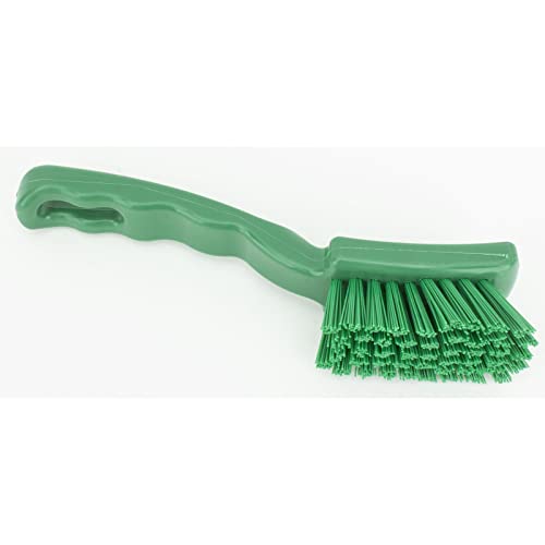 Image of SPARTA 41395EC09 Plastic Scrub Brush, Detail Brush, Kitchen Brush With Hanging Hole For Cleaning, 7 Inches, Green