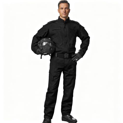 Military Tactical Mens Hunting Combat BDU Uniform Suit Shirt & Pants with Belt MC - Image 3