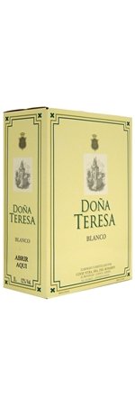 �h�[�j�� �e���T �u�����R �iBIB) NV �� 3000ml DONA TERESA BLANCO BAG IN BOX.2817
